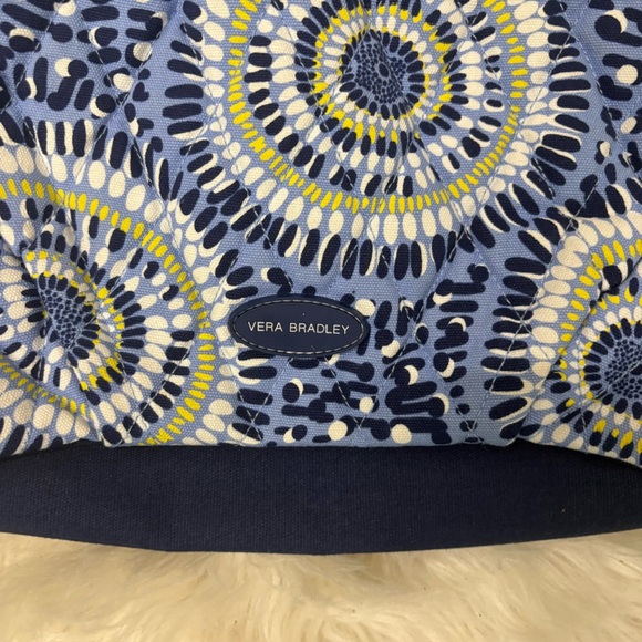 NWOT Vera Bradley Blue Starry Night Patterned shoulder tote Bag - Picture 8 of 9